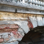 Palatul „Cantacuzino” - exterior inainte de restaurare