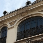 Palatul „Cantacuzino” - exterior inainte de restaurare