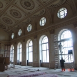 Muzeul Naţional de Artă al României – Palatul regal - aspecte din timpul lucrărilor