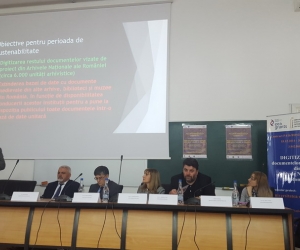 Conferința de închidere a proiectului „Digitizarea documentelor medievale din Arhivele Naționale ale României”, 25 aprilie 2017